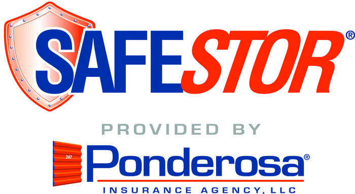 Safestor Provided By Ponderosa Logo Print